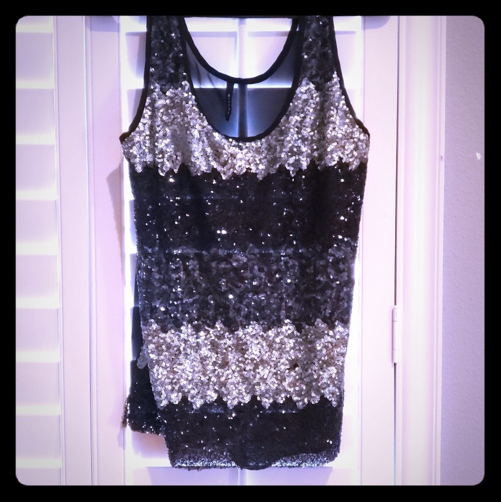 Sparkly tank top